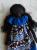 Doap 2 poupee africaine robe bleue b