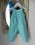 Duchesse or ange 266 salopette bleu turquoise passepoil blanc bebe turquoise blue baby overalls a