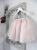 Duchesse or ange doa 280 jupe en tulle et voile de lin rose poudre powder pink skirt b