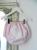 Duchesse or ange doa 288 bloomer rose dragee applique lapin blanc white rabbit a