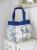 Duchesse or ange doas 1 sac marina toile de jouy bleu a