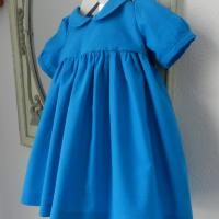 Duchesse or ange 190 robe bleue alice tablier blanc jupon blue dress white apron petticoat b