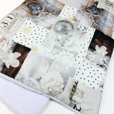 Couverture bébé en imprimé motifs de Noël