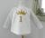 Duchesse or ange doa 297 chemise anniversaire bebe couronne crown birthday shirt baby a