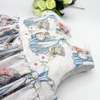 Duchesse or ange doa 308 robe sans manches merveilles blanches noeud blanc sur le devant d