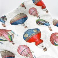 Duchesse or ange doaa 64 couverture bebe en imprime ballons dirigeables c 