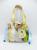 Duchesse or ange doaa 87 sac petite fille papillons fleurs anses or ruban bleu a